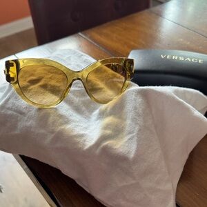 Versace Gold Sunglasses